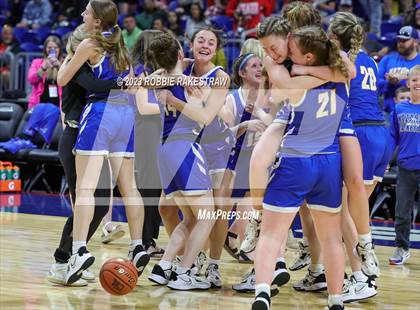 Thumbnail 1 in Huckabay vs. Nazareth (UIL 1A Basketball State Final) photogallery.