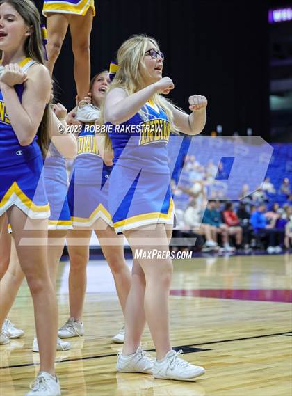 Thumbnail 3 in Huckabay vs. Nazareth (UIL 1A Basketball State Final) photogallery.