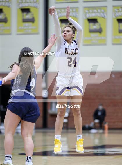 Thumbnail 1 in Blue Springs vs Aquinas (810 Varsity Showcase) photogallery.