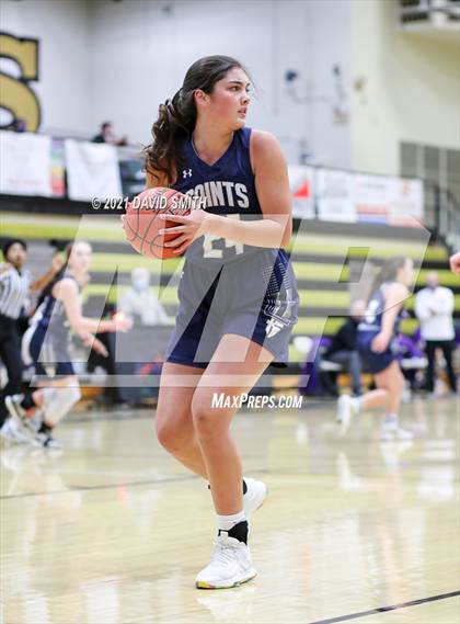 Thumbnail 1 in Blue Springs vs Aquinas (810 Varsity Showcase) photogallery.