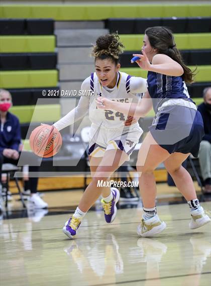 Thumbnail 3 in Blue Springs vs Aquinas (810 Varsity Showcase) photogallery.