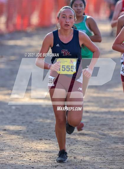 Thumbnail 1 in CIF State Cross Country Championships (Girls D2 Race) photogallery.