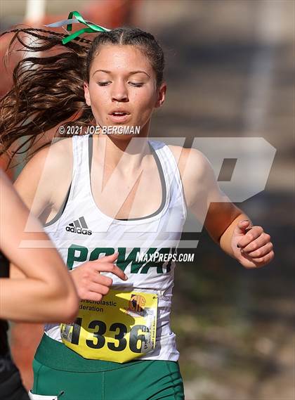 Thumbnail 3 in CIF State Cross Country Championships (Girls D2 Race) photogallery.