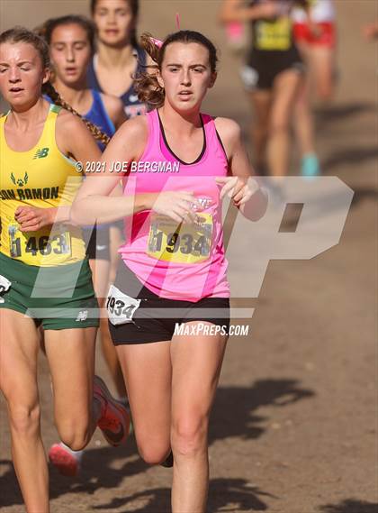 Thumbnail 1 in CIF State Cross Country Championships (Girls D2 Race) photogallery.