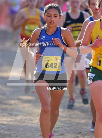 Thumbnail 1 in CIF State Cross Country Championships (Girls D2 Race) photogallery.