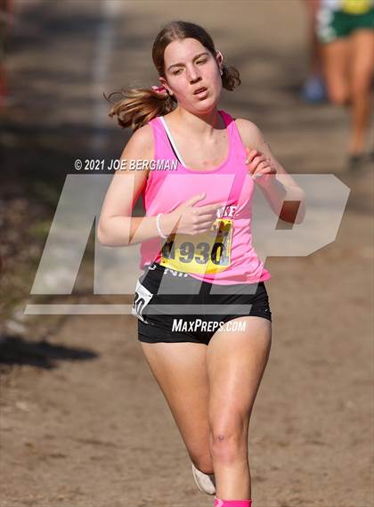 Thumbnail 3 in CIF State Cross Country Championships (Girls D2 Race) photogallery.