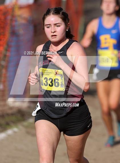 Thumbnail 3 in CIF State Cross Country Championships (Girls D2 Race) photogallery.