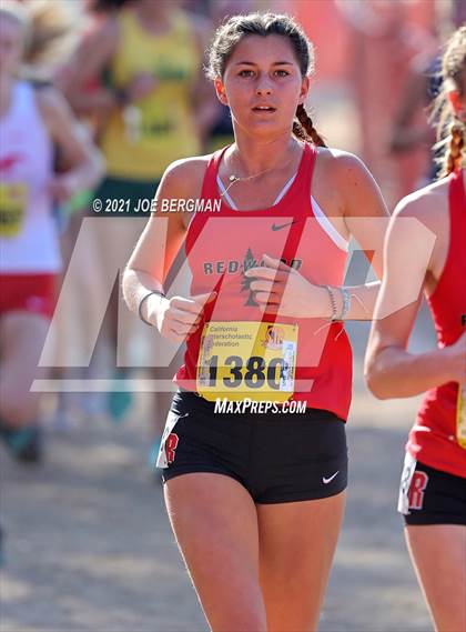 Thumbnail 2 in CIF State Cross Country Championships (Girls D2 Race) photogallery.