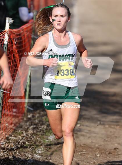 Thumbnail 2 in CIF State Cross Country Championships (Girls D2 Race) photogallery.