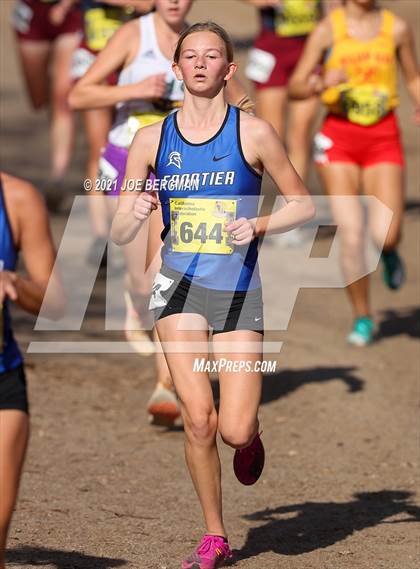 Thumbnail 2 in CIF State Cross Country Championships (Girls D2 Race) photogallery.