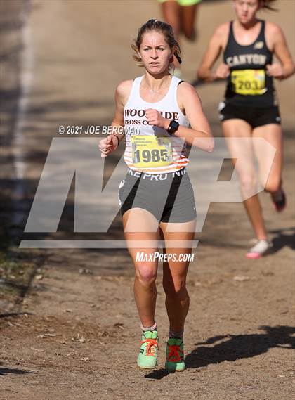 Thumbnail 1 in CIF State Cross Country Championships (Girls D2 Race) photogallery.