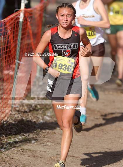 Thumbnail 2 in CIF State Cross Country Championships (Girls D2 Race) photogallery.