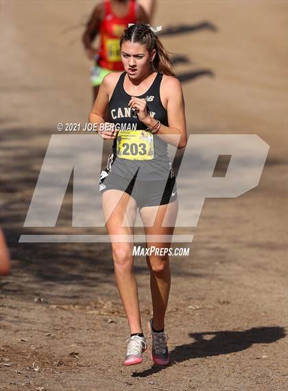 Thumbnail 2 in CIF State Cross Country Championships (Girls D2 Race) photogallery.