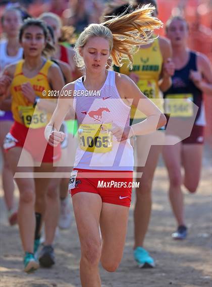 Thumbnail 3 in CIF State Cross Country Championships (Girls D2 Race) photogallery.