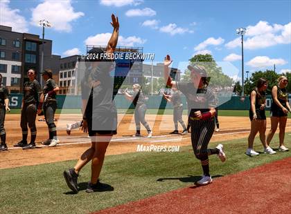 Thumbnail 2 in Coahoma vs. Whitesboro (UIL 3A Softball Semifinal) photogallery.