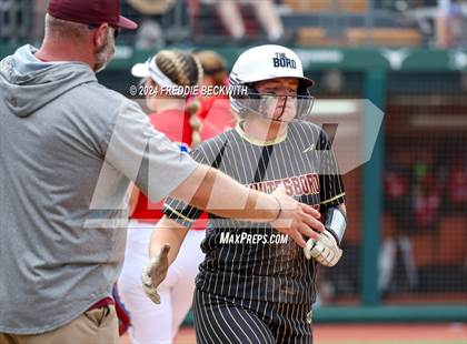 Thumbnail 2 in Coahoma vs. Whitesboro (UIL 3A Softball Semifinal) photogallery.