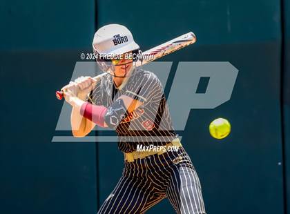 Thumbnail 1 in Coahoma vs. Whitesboro (UIL 3A Softball Semifinal) photogallery.
