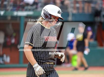 Thumbnail 2 in Coahoma vs. Whitesboro (UIL 3A Softball Semifinal) photogallery.