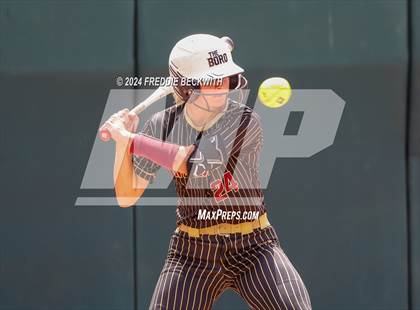 Thumbnail 2 in Coahoma vs. Whitesboro (UIL 3A Softball Semifinal) photogallery.