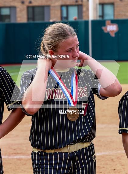 Thumbnail 1 in Coahoma vs. Whitesboro (UIL 3A Softball Semifinal) photogallery.