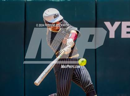 Thumbnail 1 in Coahoma vs. Whitesboro (UIL 3A Softball Semifinal) photogallery.
