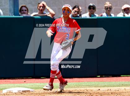 Thumbnail 3 in Coahoma vs. Whitesboro (UIL 3A Softball Semifinal) photogallery.