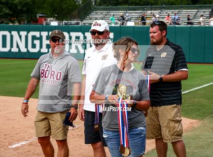 Thumbnail 1 in Coahoma vs. Whitesboro (UIL 3A Softball Semifinal) photogallery.