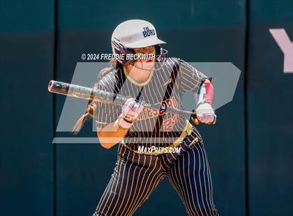 Thumbnail 3 in Coahoma vs. Whitesboro (UIL 3A Softball Semifinal) photogallery.