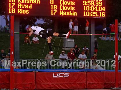 Thumbnail 1 in CIF CS Masters Championships (Boys Field Events) photogallery.
