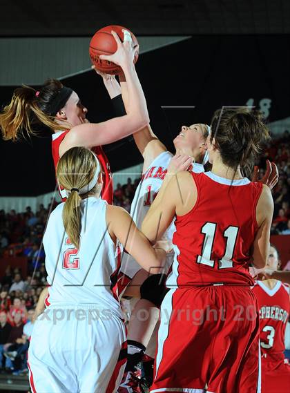 Thumbnail 3 in Wamego vs. McPherson (KSHSAA State 4A Final) photogallery.