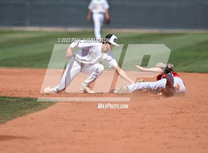 Thumbnail 3 in Rock Canyon (CO) vs. Yukon (OK) (Best of the West Tournament) photogallery.