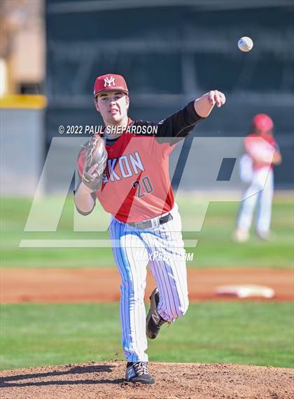 Thumbnail 2 in Rock Canyon (CO) vs. Yukon (OK) (Best of the West Tournament) photogallery.