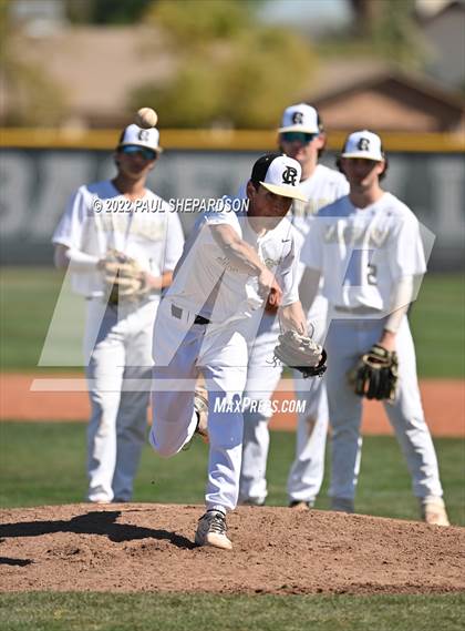 Thumbnail 1 in Rock Canyon (CO) vs. Yukon (OK) (Best of the West Tournament) photogallery.