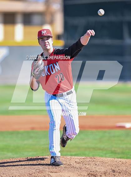 Thumbnail 1 in Rock Canyon (CO) vs. Yukon (OK) (Best of the West Tournament) photogallery.