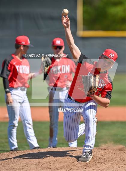 Thumbnail 1 in Rock Canyon (CO) vs. Yukon (OK) (Best of the West Tournament) photogallery.