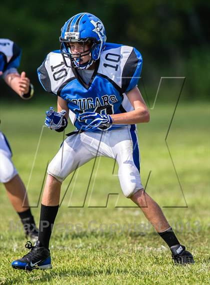 Thumbnail 3 in Mount Carmel Academy vs. Covenant Christian photogallery.