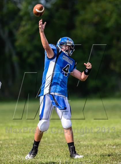 Thumbnail 1 in Mount Carmel Academy vs. Covenant Christian photogallery.