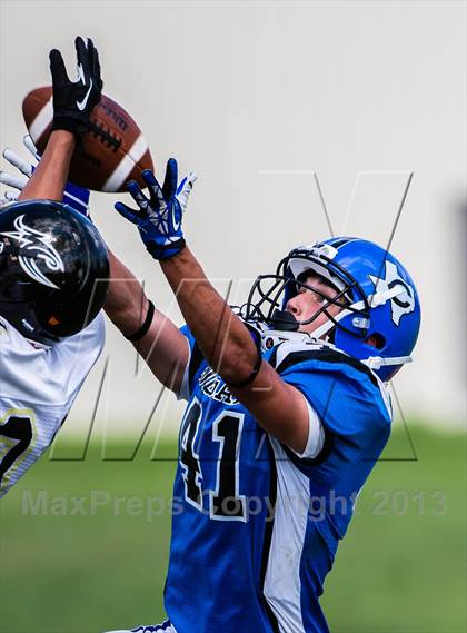 Thumbnail 2 in Mount Carmel Academy vs. Covenant Christian photogallery.