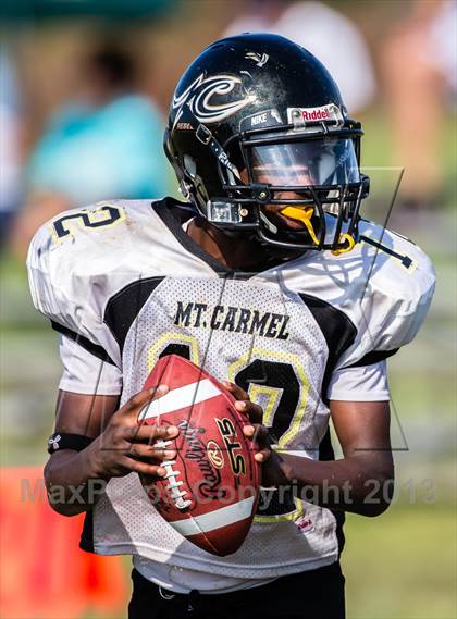 Thumbnail 1 in Mount Carmel Academy vs. Covenant Christian photogallery.