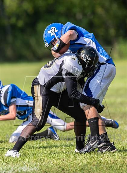 Thumbnail 3 in Mount Carmel Academy vs. Covenant Christian photogallery.