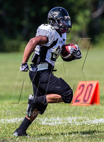 Thumbnail 2 in Mount Carmel Academy vs. Covenant Christian photogallery.