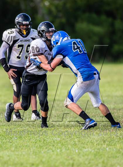 Thumbnail 1 in Mount Carmel Academy vs. Covenant Christian photogallery.