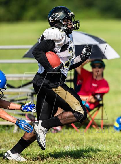 Thumbnail 3 in Mount Carmel Academy vs. Covenant Christian photogallery.