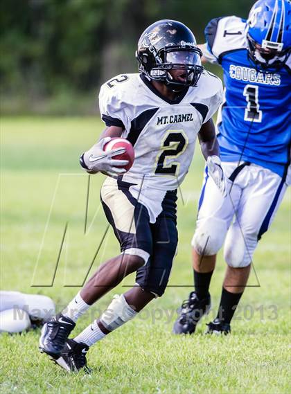 Thumbnail 3 in Mount Carmel Academy vs. Covenant Christian photogallery.
