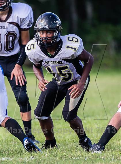 Thumbnail 2 in Mount Carmel Academy vs. Covenant Christian photogallery.
