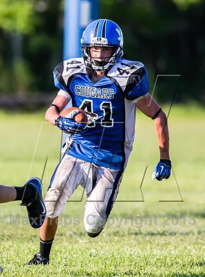 Thumbnail 3 in Mount Carmel Academy vs. Covenant Christian photogallery.
