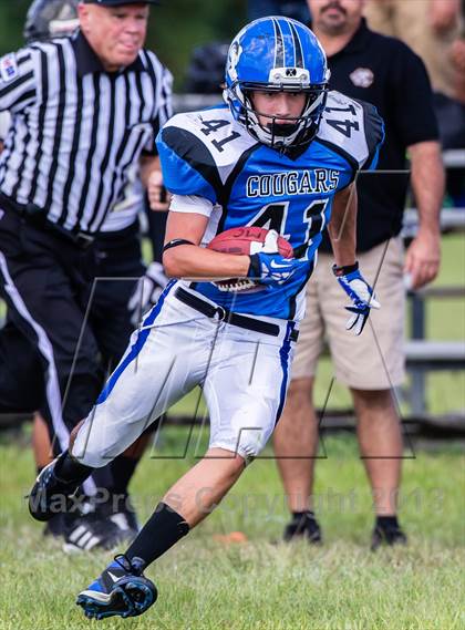 Thumbnail 2 in Mount Carmel Academy vs. Covenant Christian photogallery.