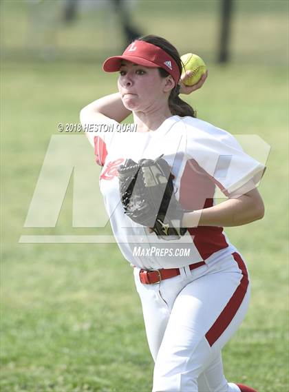 Thumbnail 3 in Orange Lutheran vs. Esperanza (MIchelle Carew Classic) photogallery.