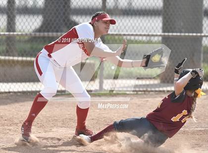 Thumbnail 1 in Orange Lutheran vs. Esperanza (MIchelle Carew Classic) photogallery.