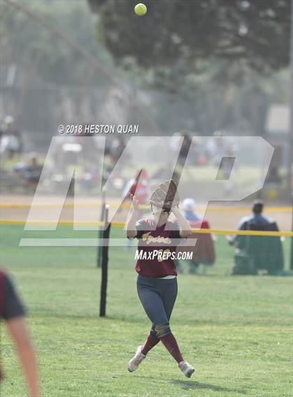 Thumbnail 2 in Orange Lutheran vs. Esperanza (MIchelle Carew Classic) photogallery.